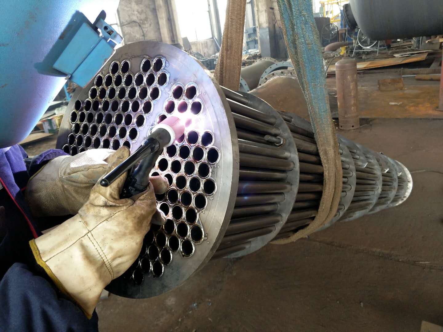 列管式冷油器换管-列管式冷油器换不锈钢管